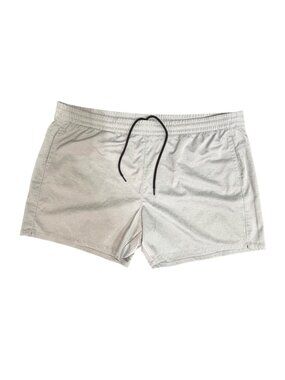 Eddie Bauer Women's Gray Drawstring Shorts 2XL Polyester Span